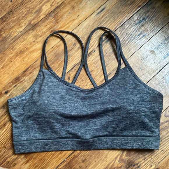 gaiam large grey sports bra with removable padding - Picture 1 of 6